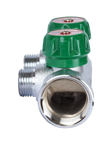 Коллектор регулирующий STOUT 3/4", 2 вых. 1/2"