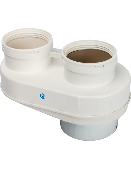 Адаптер котла STOUT Ø80/80 для подключения раздельных труб (Vaillant, Ptotherm)