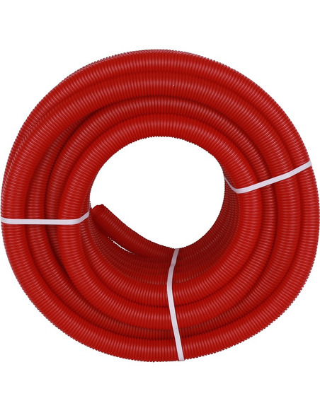 Труба гофрированная STOUT 40 мм для труб 32 мм красная