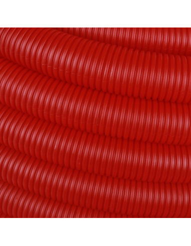 Труба гофрированная STOUT 40 мм для труб 32 мм красная