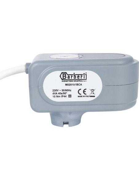 Сервопривод STOUT для шаровых зональных клапанов, ход 90°, 40 сек., 230V, 4 полюса