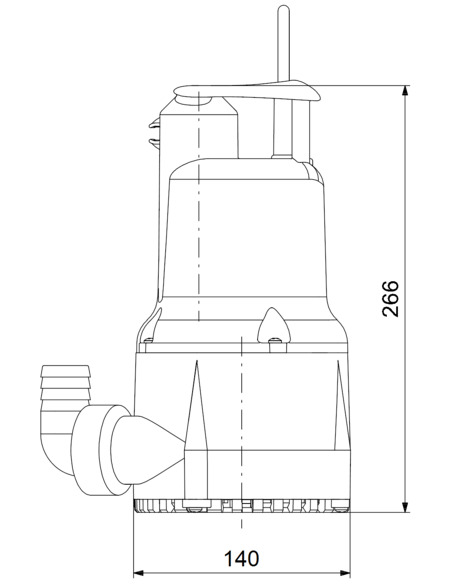 Насос дренажный Grundfos KPC 24/7 210
