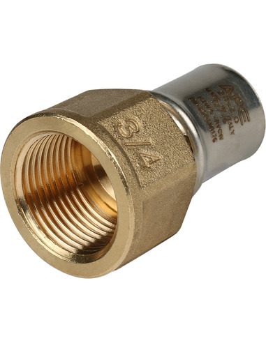 Переходник STOUT 20x3/4" ВР для металлопластиковых труб пресс