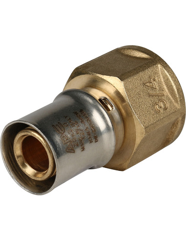 Переходник STOUT 20x3/4" ВР для металлопластиковых труб пресс