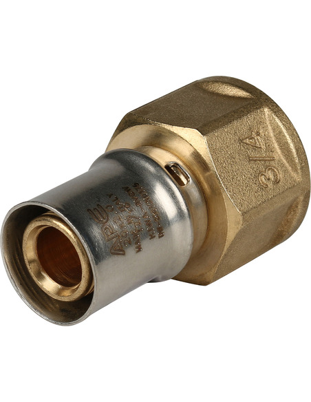 Переходник STOUT 20x3/4" ВР для металлопластиковых труб пресс