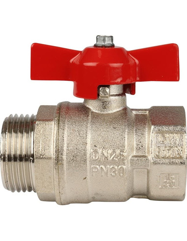 Кран шаровой ITAP IDEAL 093 1" НР-ВР (бабочка)