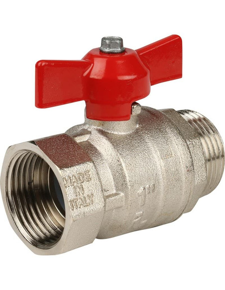 Кран шаровой ITAP IDEAL 093 1" НР-ВР (бабочка)