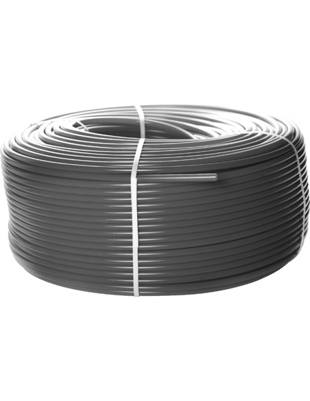 Труба из сшитого полиэтилена STOUT 16х2,2 PE-Xa/EVOH серая (бухта 500 м)