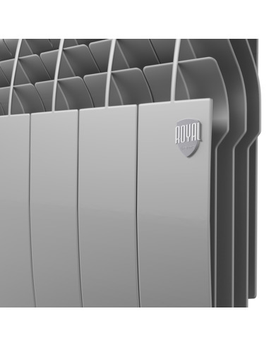 Биметаллический радиатор Royal Thermo BiLiner Silver Satin VDR 350 х6