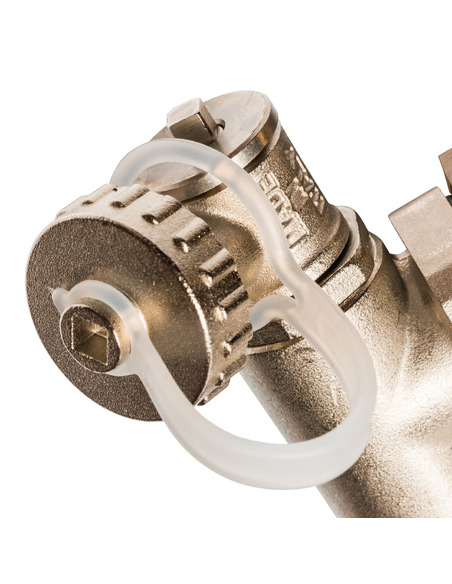 Коллектор STOUT из латуни в сборе с расходомерами 9 вых.