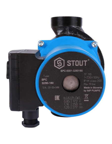 Насос циркуляционный STOUT 32/80 180