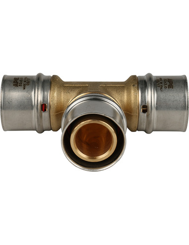 Тройник STOUT 32x32x32 для металлопластиковых труб пресс