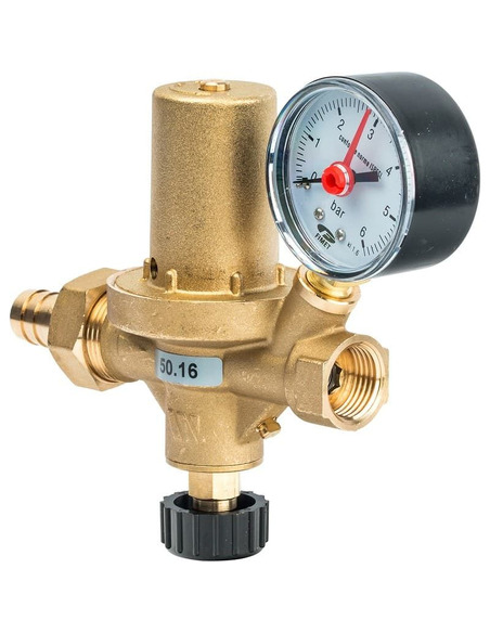 Клапан подпиточный Watts ALIMAT ALOMD 1/2" с манометром