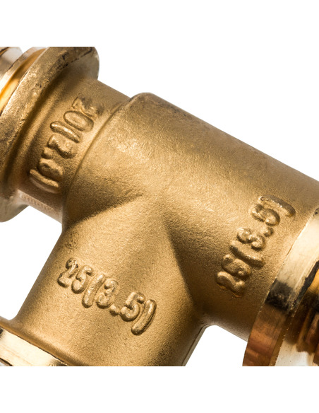 Тройник переходной STOUT 25x25x20 для труб из сшитого полиэтилена