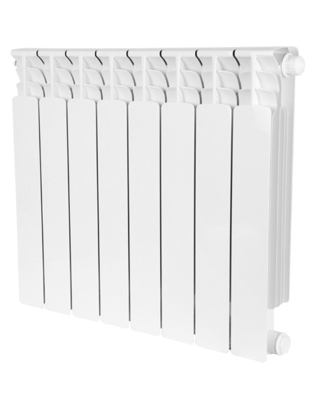 Биметаллический радиатор STOUT Space 500 х8 нижн. подкл.