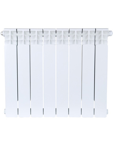 Биметаллический радиатор STOUT Space 500 х8 нижн. подкл.