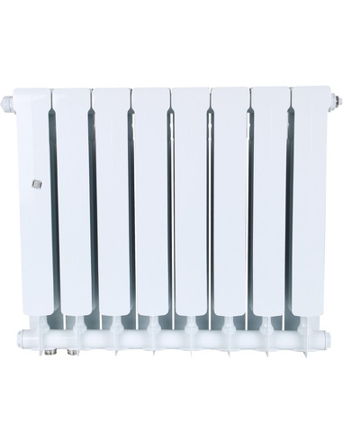 Биметаллический радиатор STOUT Space 500 х8 нижн. подкл.