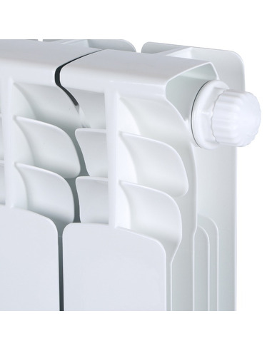 Биметаллический радиатор STOUT Space 500 х8 нижн. подкл.