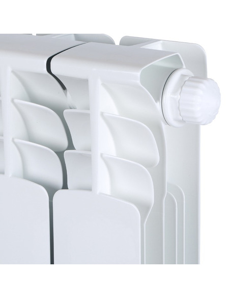 Биметаллический радиатор STOUT Space 500 х8 нижн. подкл.