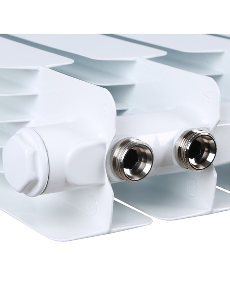 Биметаллический радиатор STOUT Space 500 х8 нижн. подкл.