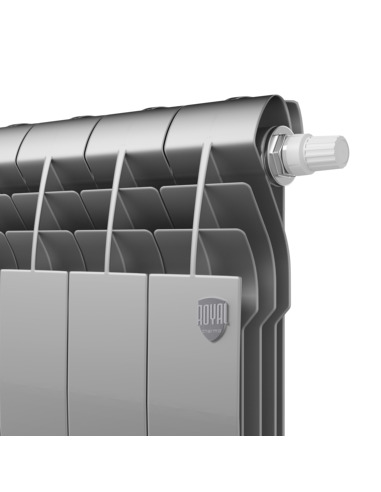 Биметаллический радиатор Royal Thermo BiLiner Silver Satin VDR 350 х12