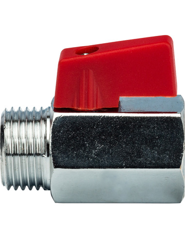 Кран шаровой мини STOUT 1/2" ВР-НР (флажок)