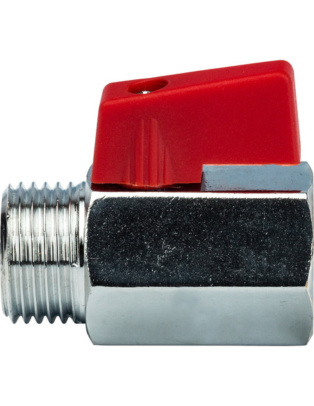 Кран шаровой мини STOUT 1/2" ВР-НР (флажок)