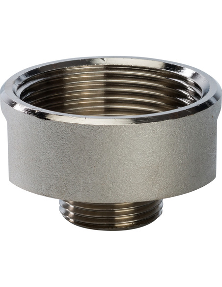 Переходник никелированный STOUT 1 1/2"х3/4" ВР-НР