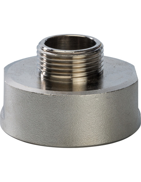 Переходник никелированный STOUT 1 1/2"х3/4" ВР-НР