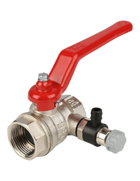 Кран шаровой ITAP 115 3/4" ВР-ВР со спускным клапаном (рычаг)