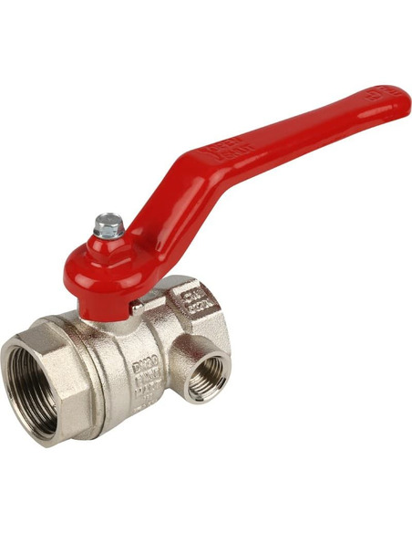 Кран шаровой ITAP 115 3/4" ВР-ВР со спускным клапаном (рычаг)