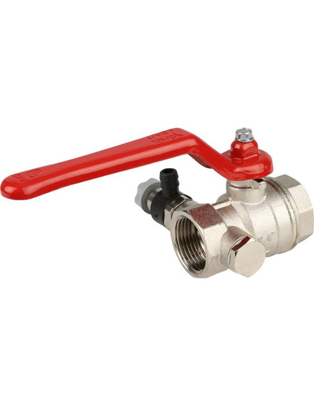 Кран шаровой ITAP 115 3/4" ВР-ВР со спускным клапаном (рычаг)