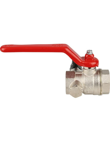 Кран шаровой ITAP 115 3/4" ВР-ВР со спускным клапаном (рычаг)