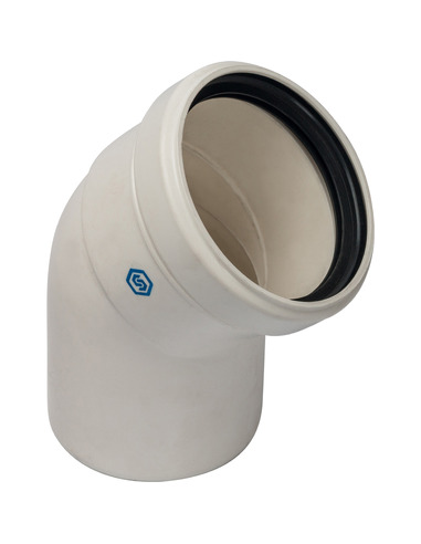 Отвод STOUT Ø80 - 45° п/м конденсац.