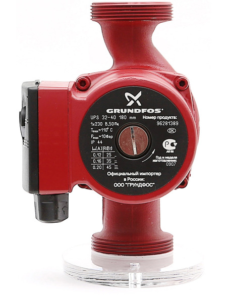Насос циркуляционный Grundfos UPS 32-40 180