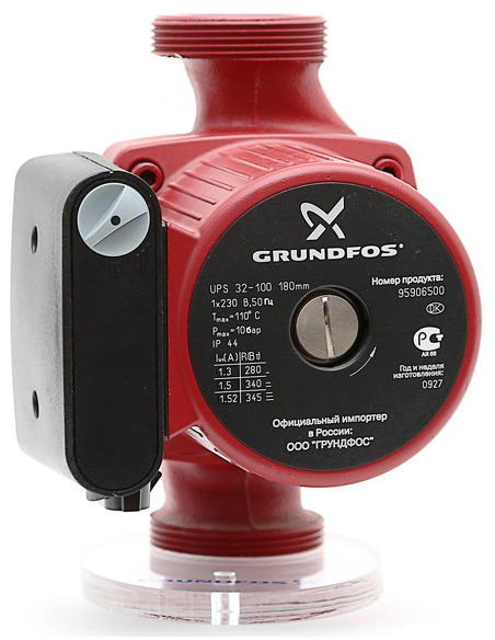 Насос циркуляционный Grundfos UPS 32-100 180 Насос циркуляционный Grundfos UPS 32-100 180