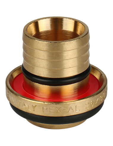 Муфта STOUT 26х26 для металлопластиковых труб обжим