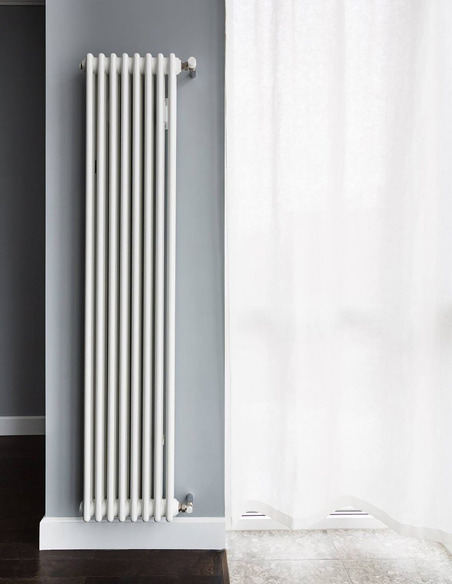 Радиатор трубчатый Zehnder Charleston 2180/08 1270/7610 1/2" RAL9016 (кроншт. в компл.)