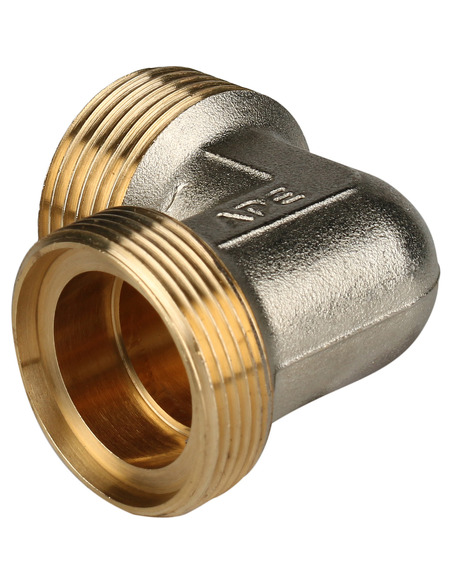 Угольник STOUT 26x1" НР для металлопластиковых труб обжим