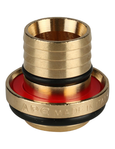 Угольник STOUT 26x1" НР для металлопластиковых труб обжим