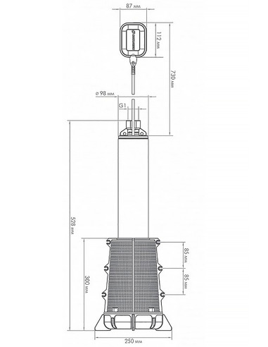 Насос колодезный Джилекс Водомет 55/75 А дф
