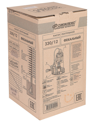 Насос фекальный Джилекс Фекальник 330/12