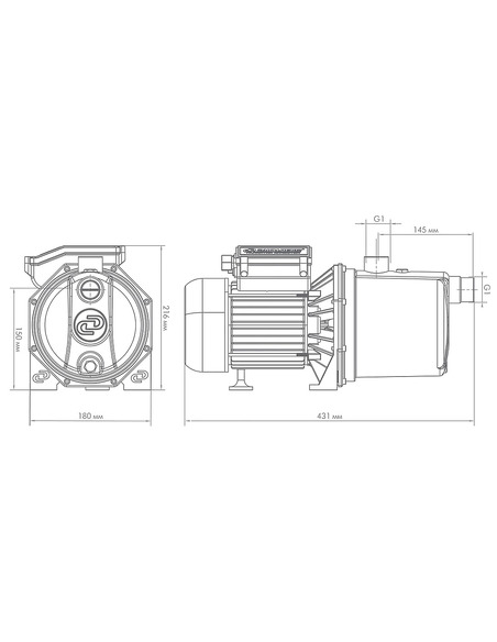 Насос поверхностный Джилекс Джамбо 70/50 Н