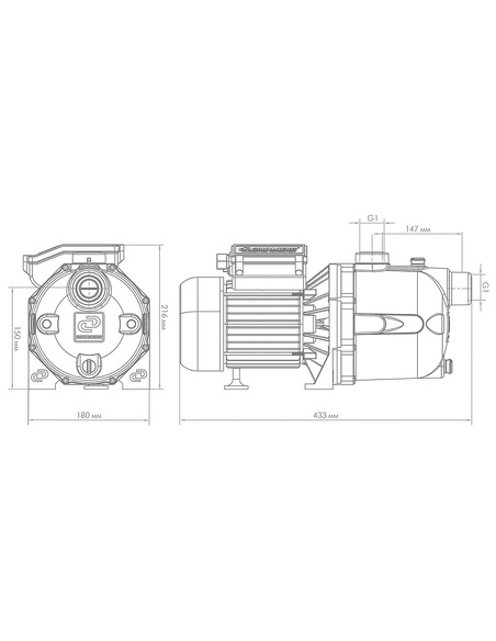 Насос поверхностный Джилекс Джамбо 70/50 П