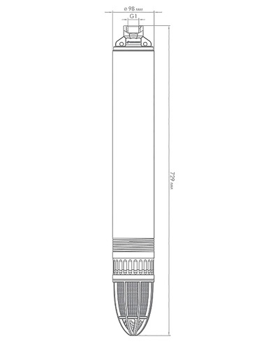 Насос скважинный Джилекс Водомет 40/50 ок
