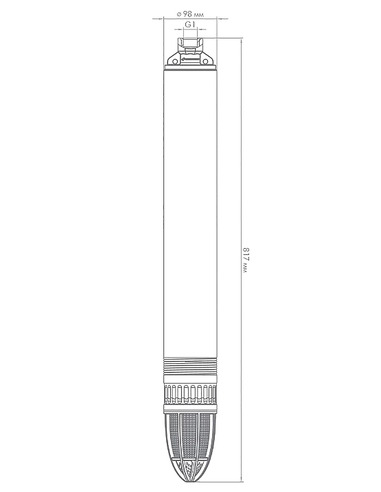 Насос скважинный Джилекс Водомет 40/75 ок