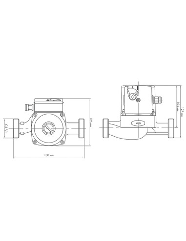 Насос циркуляционный Джилекс Циркуль 25/60 180