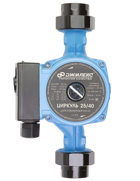 Насос циркуляционный Джилекс Циркуль 25/40 180