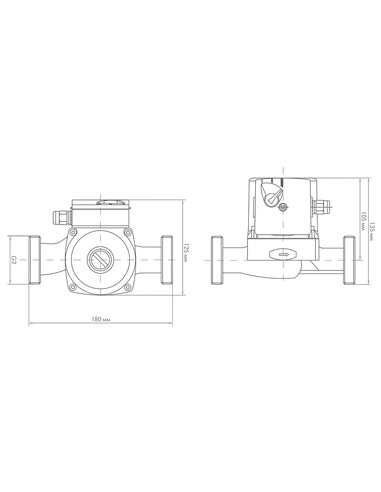 Насос циркуляционный Джилекс Циркуль 32/40 180