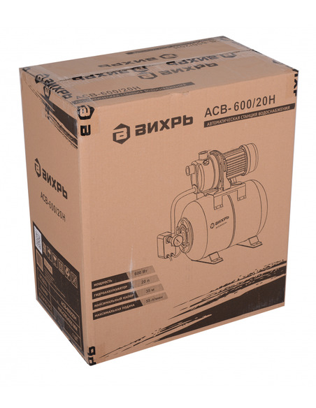 Насосная станция Вихрь АСВ-600/20Н